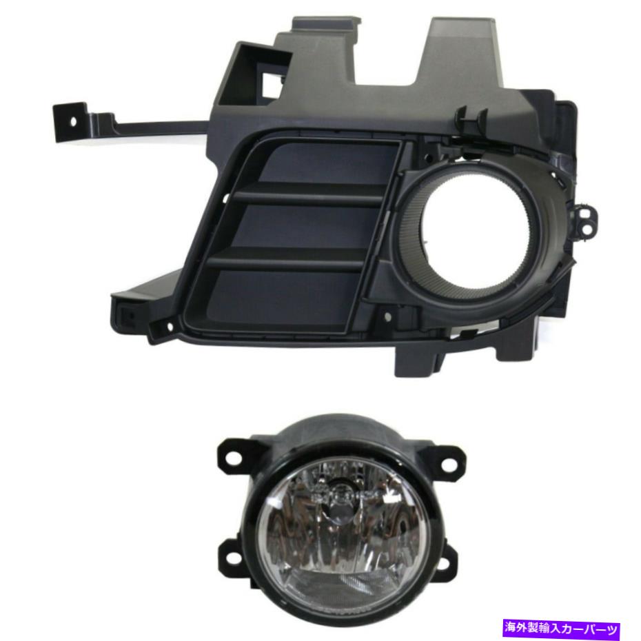 フォグライト 2つのフォグランプランプのセット右手側の乗客RH for Acura TSX 11-14ペア Set of 2 Fog Lights Lamps Right Hand Side Passenger RH for Acura TSX 11-14 Pair【並行輸入品】