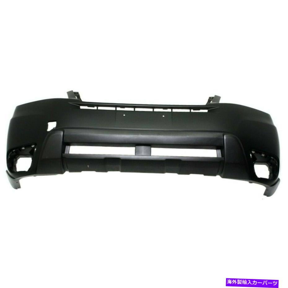 フォグライト 2014-2016のフロントバンパーカバーSubaru Forester W/Foglight Holes 57704SG001 Front Bumper Cover for 2014-2016 Subaru Forester w/Fog Light Holes 57704SG001【並行輸入品】