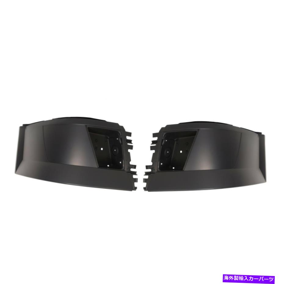 フォグライト ボルボVNLエクステンションコーナーバンパーセット左/右側のホールフォグライトペアの場合 For Volvo VNL Extension Corner Bumper Set Left/Right Side w/ Hole Fog Light Pair【並行輸入品】
