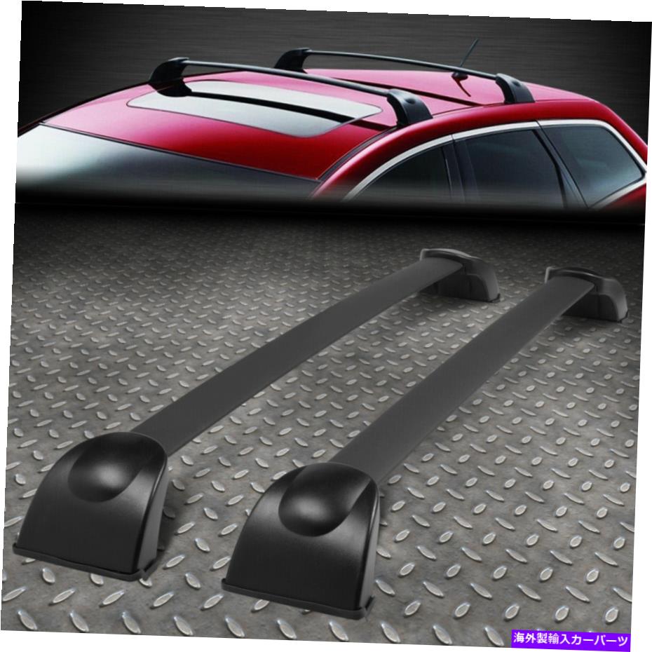 ルーフキャリア 07-12用マツダCX-7ペアOEスタイルアルミニウムボルトオンルーフラックレールクロスバー FOR 07-12 MAZDA CX-7 PAIR OE STYLE ALUMINUM BOLT-ON ROOF RACK RAIL CROSS BAR【並行輸入品】
