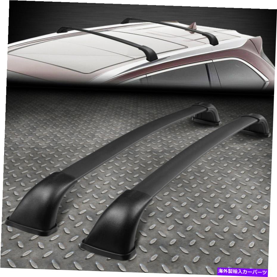 ルーフキャリア 14-18のハイランダーSE XLE LIMITED OEスタイルルーフラックレールアルミニウムクロスバー FOR 14-18 HIGHLANDER SE XLE LIMITED OE STYLE ROOF RACK RAIL ALUMINUM CROSS BAR【並行輸入品】