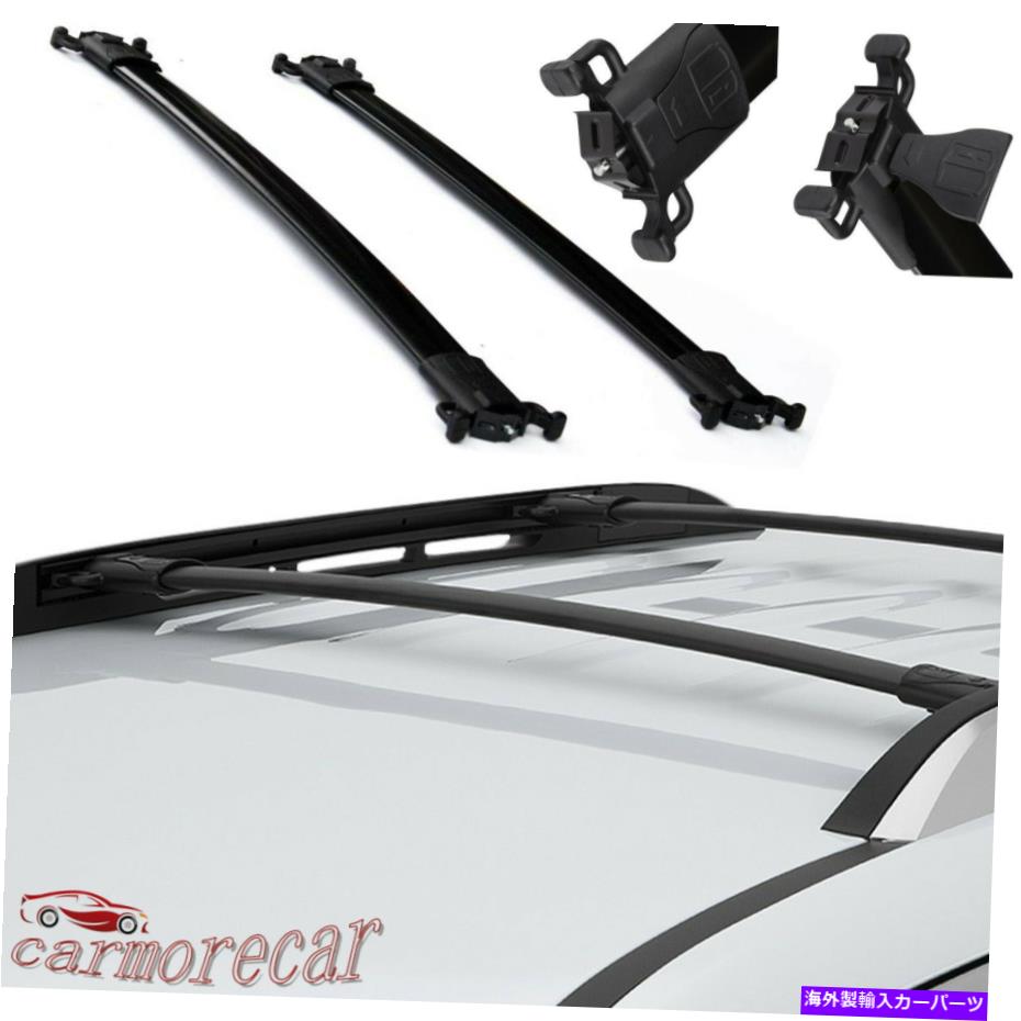 ルーフキャリア Chevy Equinox GMC Terrain 2010-2017用のルーフラッククロスバー貨車セット（2） Roof Rack Cross Bar Cargo Carrier Set(2) For Chevy Equinox GMC Terrain 2010-2017【並行輸入品】