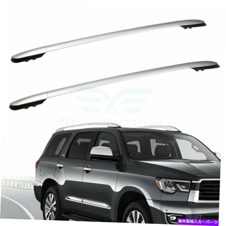 ルーフキャリア トヨタRAV4のルーフラックサイドレールバー2.5Lエレクトリック2013-2018シルバー Roof Rack Side Rails Bar For Toyota RAV4 2.5L ELECTRIC 2013-2018 Silver【並行輸入品】