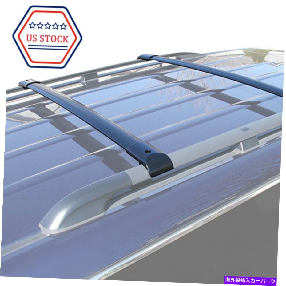 ルーフキャリア ペアブラックルーフラック貨物キャリアクロスバークロスバーのホンダオデッセイ05-2010 Pair Black Roof Rack Cargo Carrier Cross Bar Crossbars For Honda Odyssey 05-2010【並行輸入品】