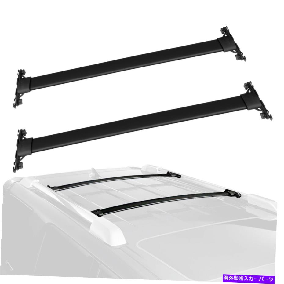 ルーフキャリア 2017-2019 Toyota 4Runnerルーフラッククロスバー荷物貨物ブラックキャリア For 2017-2019 Toyota 4Runner Roof Rack Cross Bar Luggage Cargo Black carrier【並行輸入品】 48,576円