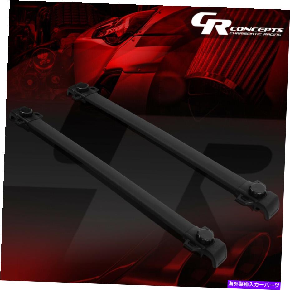 ルーフキャリア ペアアルミニウムルーフラックレールクロスバー貨物輸送業者15-19ジープレネゲード用 PAIR ALUMINUM ROOF RACK RAIL CROSS BAR CARGO CARRIER FOR 15-19 JEEP RENEGADE【並行輸入品】
