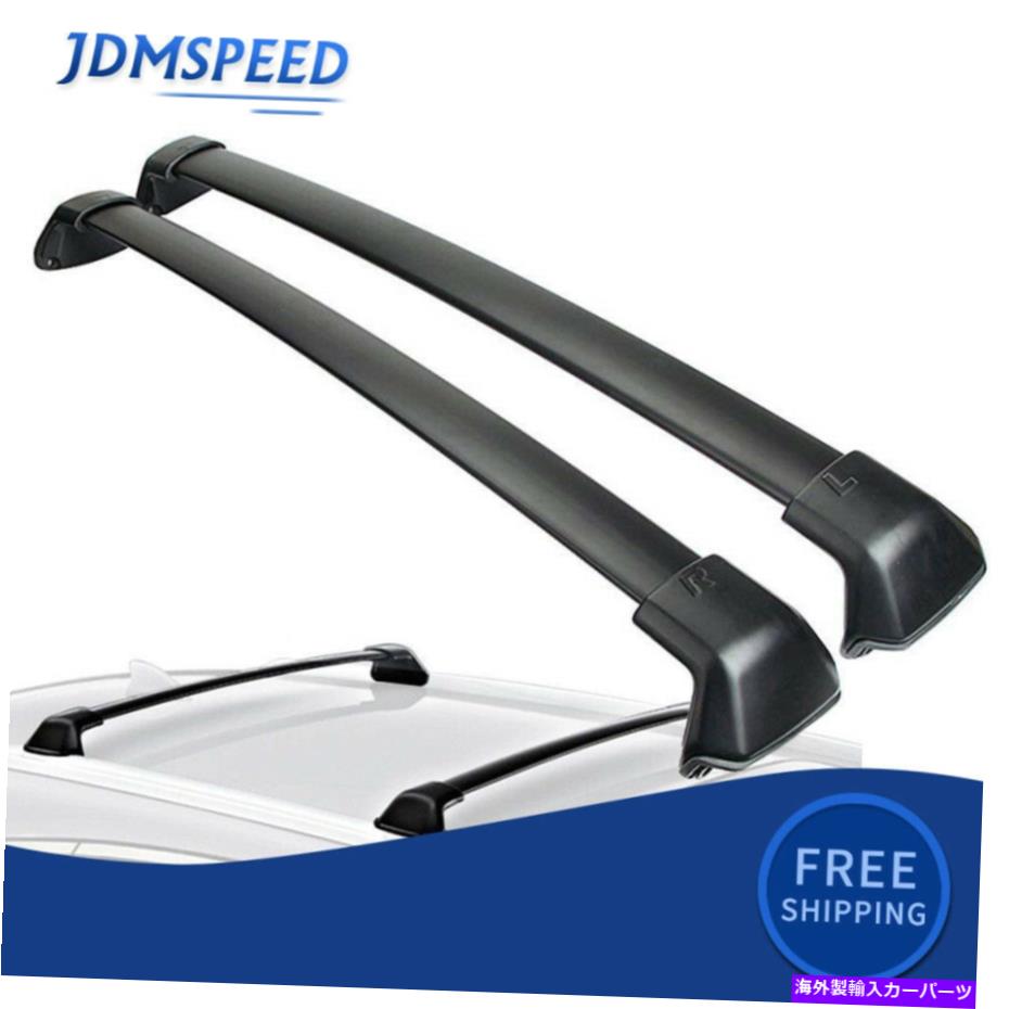 ルーフキャリア 2017-2019のルーフクロスバーラック荷物キャリア Roof Cross Bars Rack Luggage Carrier For 2017-2019 Honda CRV CR-V OE Style【並行輸入品】