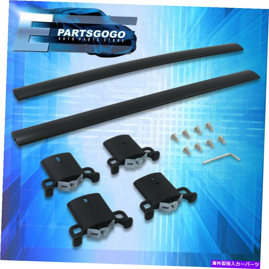 ルーフキャリア 10-17のシボレーequinox /地形アルミニウムルーフラックトップカーゴ荷物クロスバー For 10-17 Chevy Equinox / Terrain Aluminum Roof Rack Top Cargo Luggage Crossbar【並行輸入品】