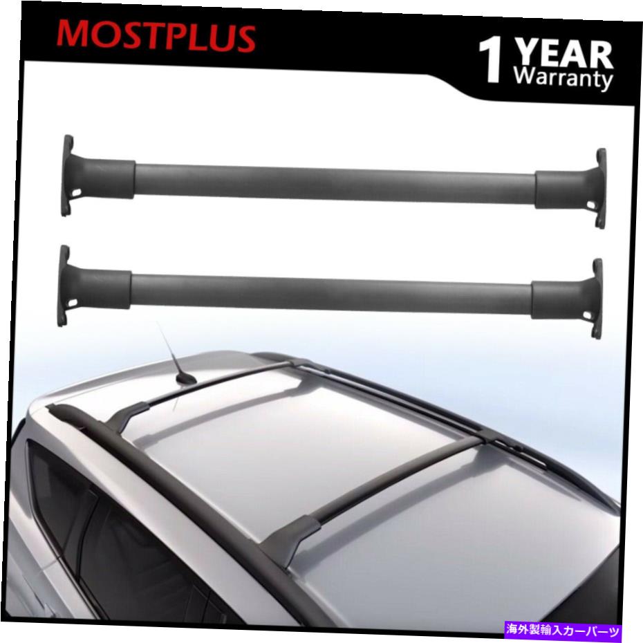 ルーフキャリア 2014-2019 Ford Escapeのアルミニウム荷物キャリアトップルーフラッククロスバー Aluminium Luggage Carrier Top Roof Rack Cross Bars For 2014-2019 Ford Escape【並行輸入品】