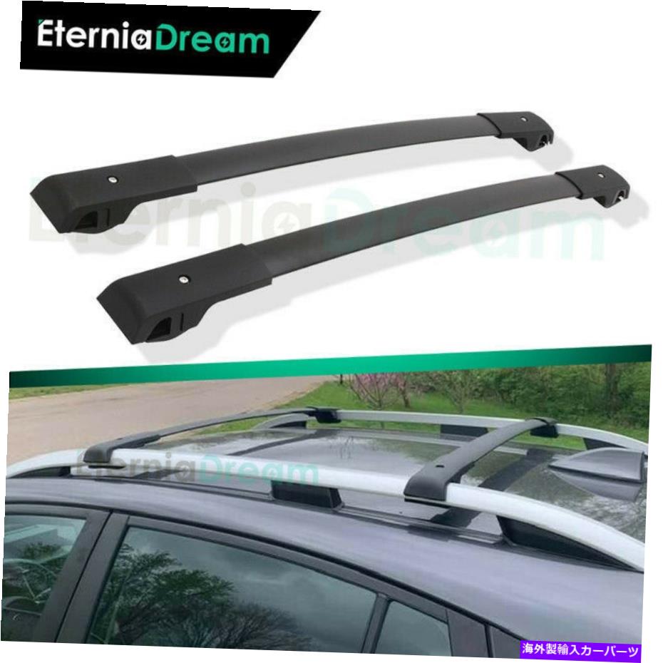 ルーフキャリア クロスバーのルーフラックレールメルセデスベンツ2009-2015に適したブラッククロスバー Cross Bars Roof Rack Rails Black Crossbars Fit for Mercedes Benz 2009-2015【並行輸入品】