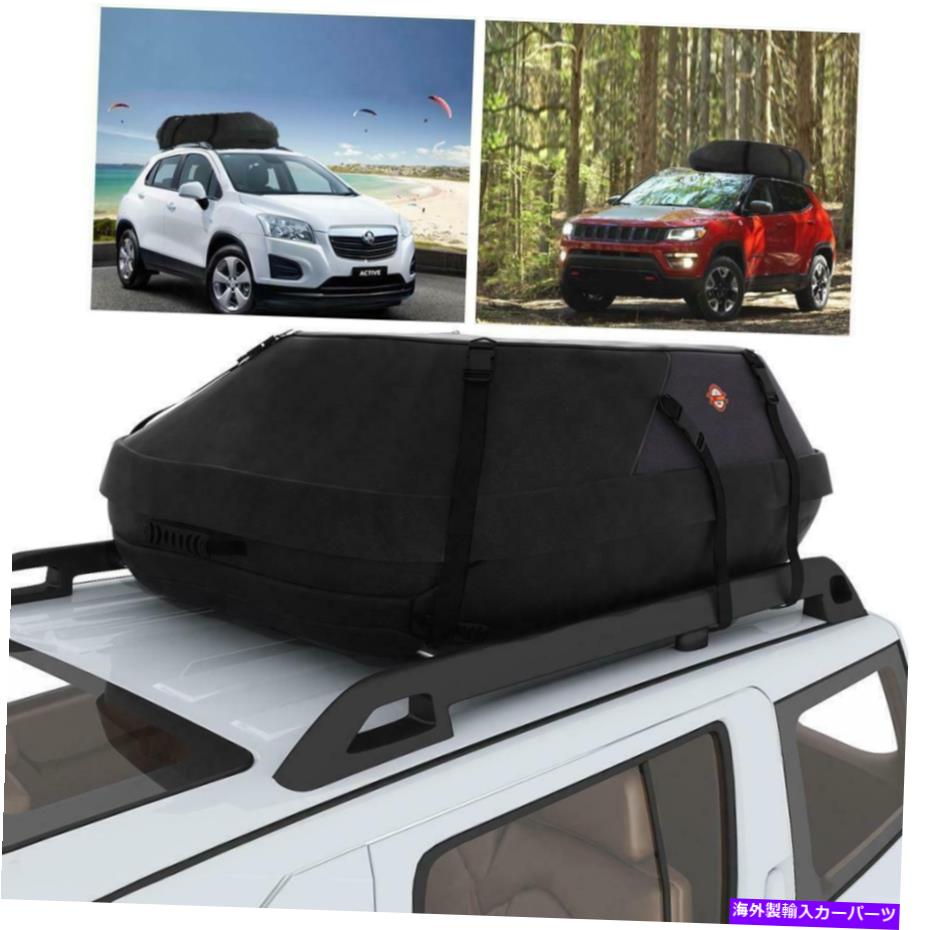 ルーフキャリア 新しい防水車屋根のトップラックキャリアカーゴバッグ荷物貯蔵キューブ旅行 NEW Waterproof Car Roof Top Rack Carrier Cargo Bag Luggage Storage Cube Travel【並行輸入品】