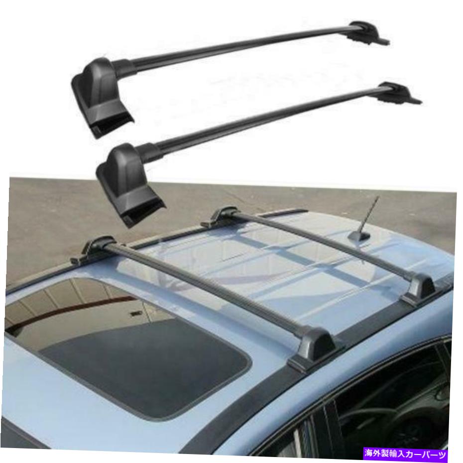 ルーフキャリア トップルーフレールラッククロスバーキャリアマックスロード175ポンドフィット2007-2011ホンダCRV Top Roof Rail Rack Cross Bars Carrier Max Load 175LBS Fit 2007-2011 Honda CRV【並行輸入品】
