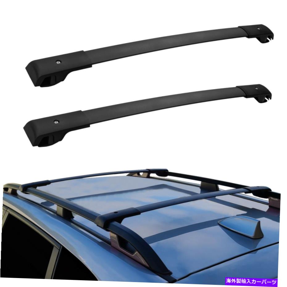 ルーフキャリア Subaru Forester 2014-2018ペアクロスバーラグロースルーフラックレールキャリア向け For Subaru Forester 2014-2018 Pair Cross Bar Laggage Roof Rack Rail Carrier【並行輸入品】