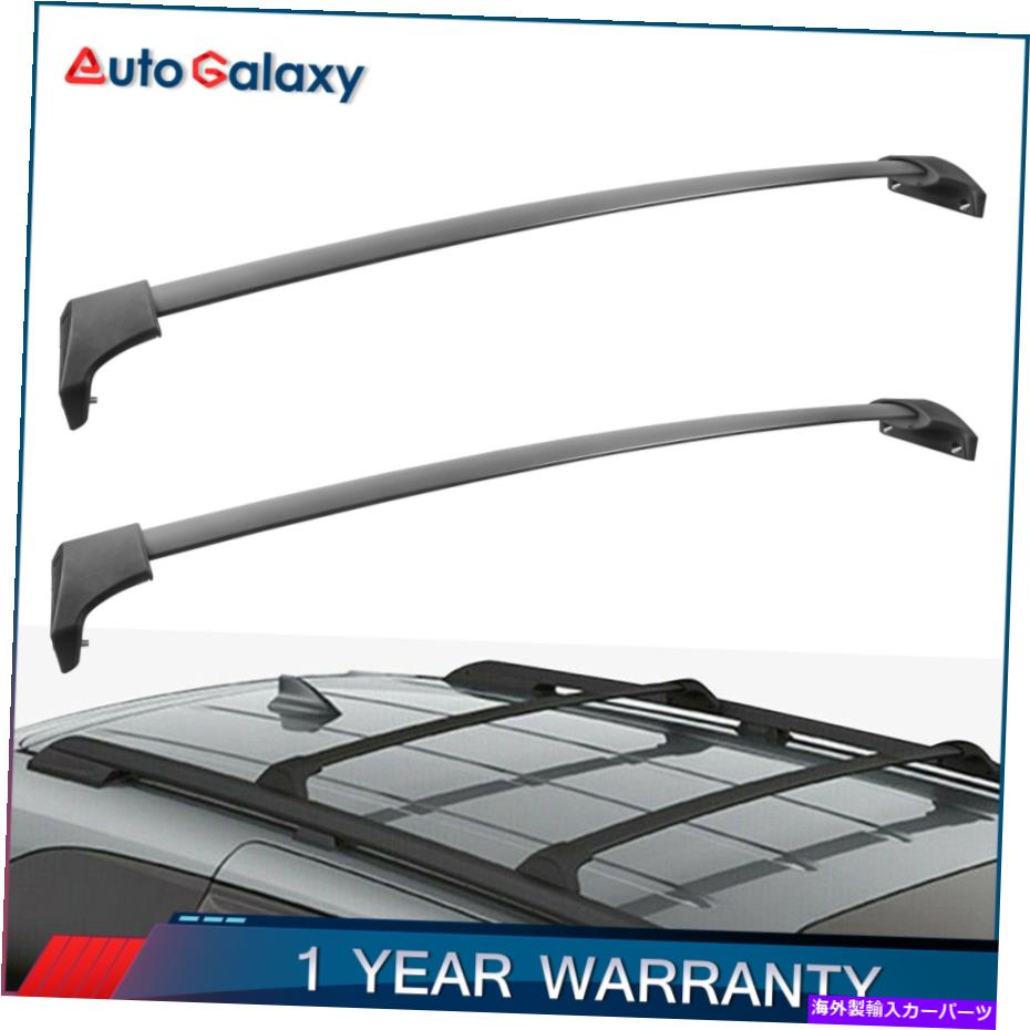 ルーフキャリア ペアブラックルーフラッククロスバー2018-2020ホンダオデッセイの荷物キャリア Pair Black Roof Rack Cross Bars Luggage Carrier For 2018-2020 Honda Odyssey【並行輸入品】