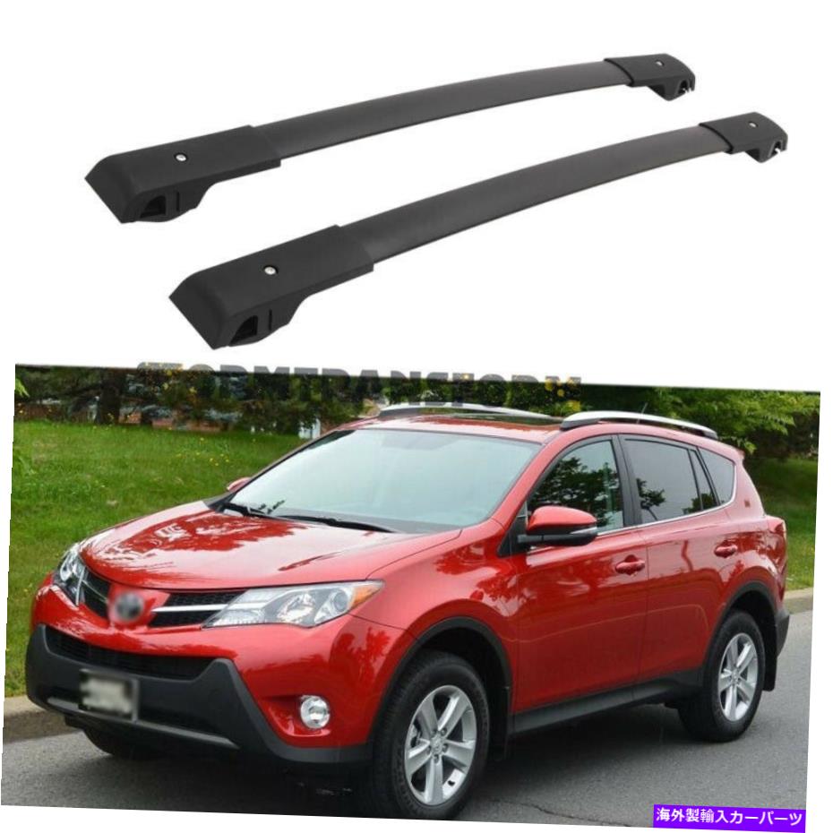 ルーフキャリア トヨタRAV4 RAV-4 2013-2018屋根貨物キャリアのための米国ストッククロスバー耐久性 US Stock Cross Bar for Toyota RAV4 RAV-4 2013-2018 Roof Cargo Carrier Durable【並行輸入品】