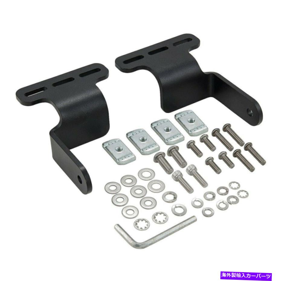 ルーフキャリア Rhino-rack VA＆HD LEDライトブラケット Rhino-Rack VA & HD LED Light Brackets【並行輸入品】