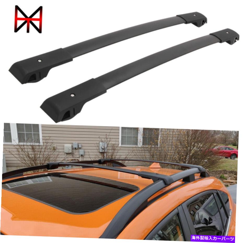 ルーフキャリア VWフォルクスワーゲンアトラス2019-2021 CrossBarsキャリアに適した2 PCSブラックルーフラック 2 PCS Black Roof Racks Fit for VW Volkswagen Atlas 2019-2021 Crossbars Carrier【並行輸入品】