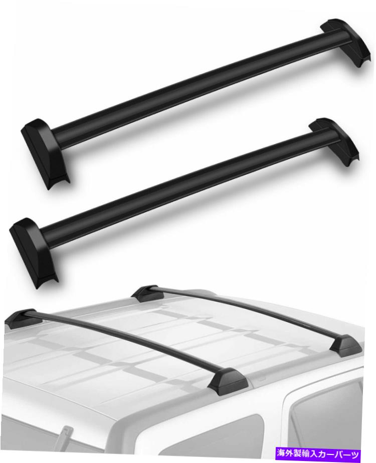 ルーフキャリア ホンダCRVのアルミニウム2002-2006ルーフラッククロスバー荷物キャリアバーカーセット Aluminum For Honda CRV 2002-2006 Roof Rack Cross Bar Luggage Carrier Bar Car Set【並行輸入品】