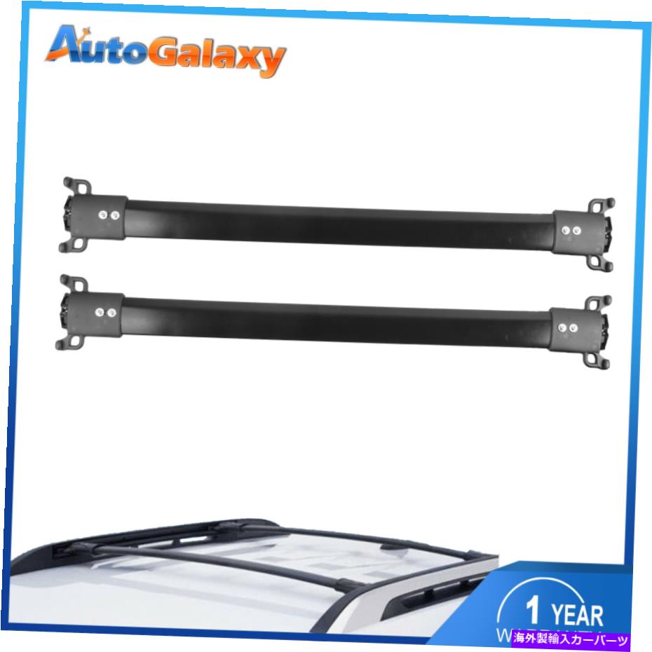 ルーフキャリア 2PCS 10-17のためのルーフラッククロスバーシボレーequinox GMC地形アルミニウム合金 2PCS Roof Rack Cross Bar For 10-17 Chevy Equinox GMC Terrain Aluminum Alloy【並行輸入品】