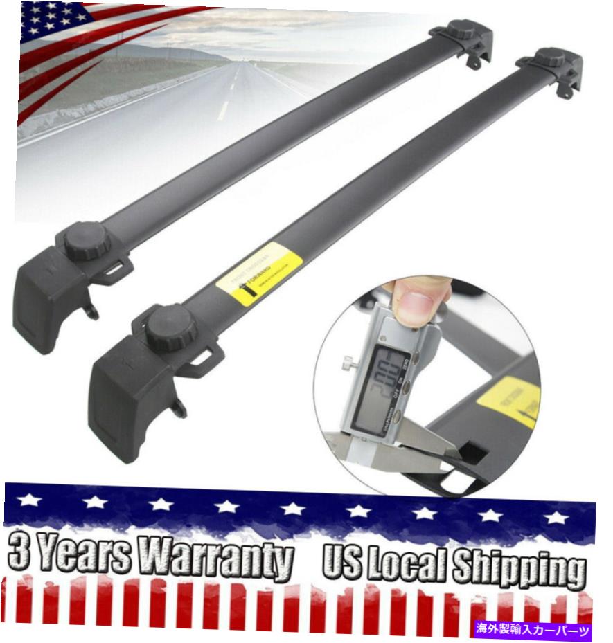 ルーフキャリア 2017-20ジープコンパスOEスタイルルーフラッククロスバークロスバー荷物キャリア Fits 2017-20 Jeep Compass OE Style Roof Rack Cross Bar Crossbar Luggage Carrier【並行輸入品】