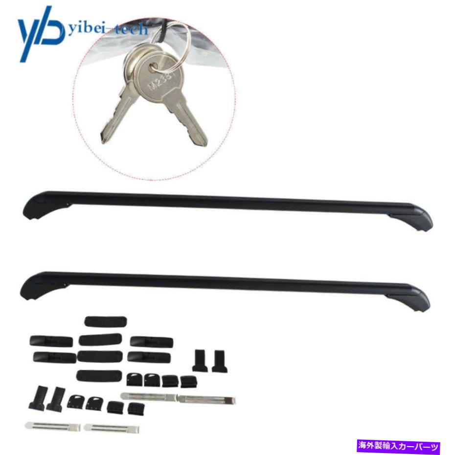 ルーフキャリア アルミニウムカートップ荷物ルーフラッククロスバーキャリア調整可能な窓枠 Aluminum Car Top Luggage Roof Rack Cross Bar Carrier Adjustable Window Frame【並行輸入品】 44,550円
