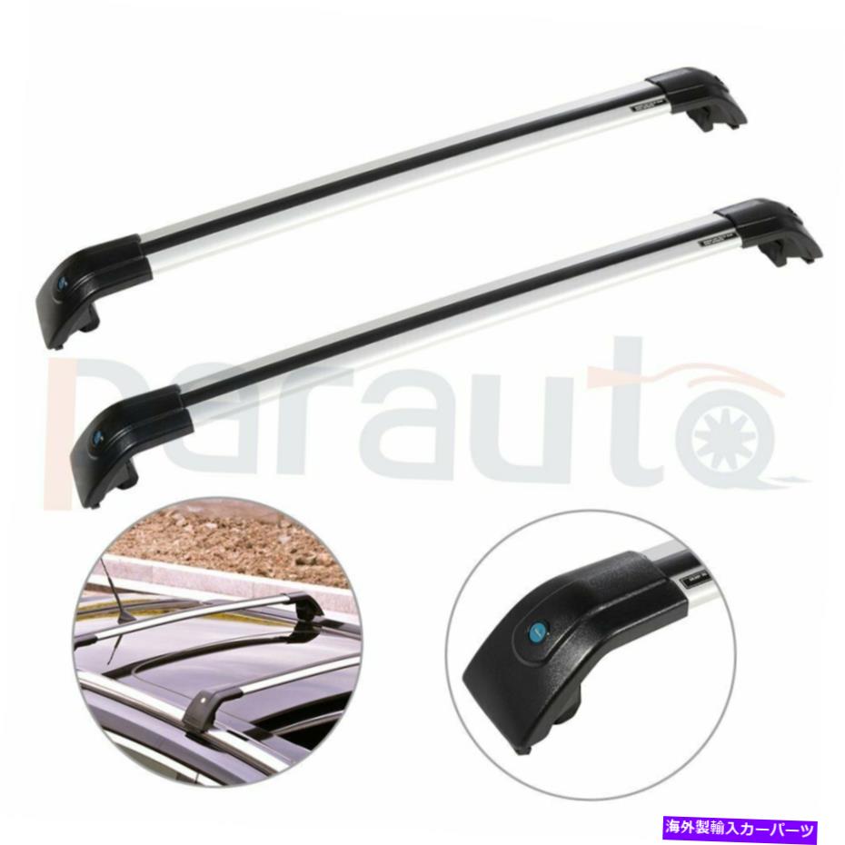 ルーフキャリア Kia Sorento 2015-2019荷物鉄道クロスバー荷物貨物のためのルーフラック Roof Rack for KIA Sorento 2015-2019 Baggage Rail Cross Bar Luggage cargo【並行輸入品】