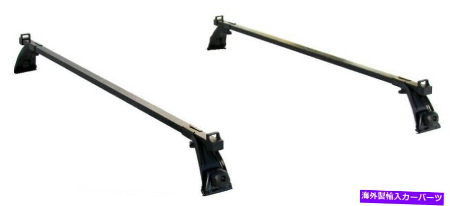 ルーフキャリア レインガターマウントルーフラック-2クロスバーと取り付けハードウェア-NEW Rain Gutter Mounted Roof Rack - 2 Crossbars & Mounting Hardware - New【並行輸入品】