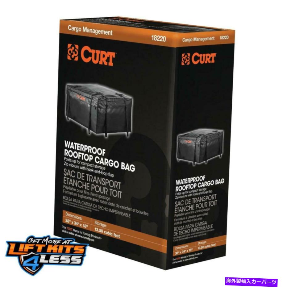 ルーフキャリア カート18220ルーフラックカーゴバッグすべての非スペック車両すべてのベース CURT 18220 Roof Rack Cargo Bag ALL Non-Spec Vehicle ALL Base【並行輸入品】