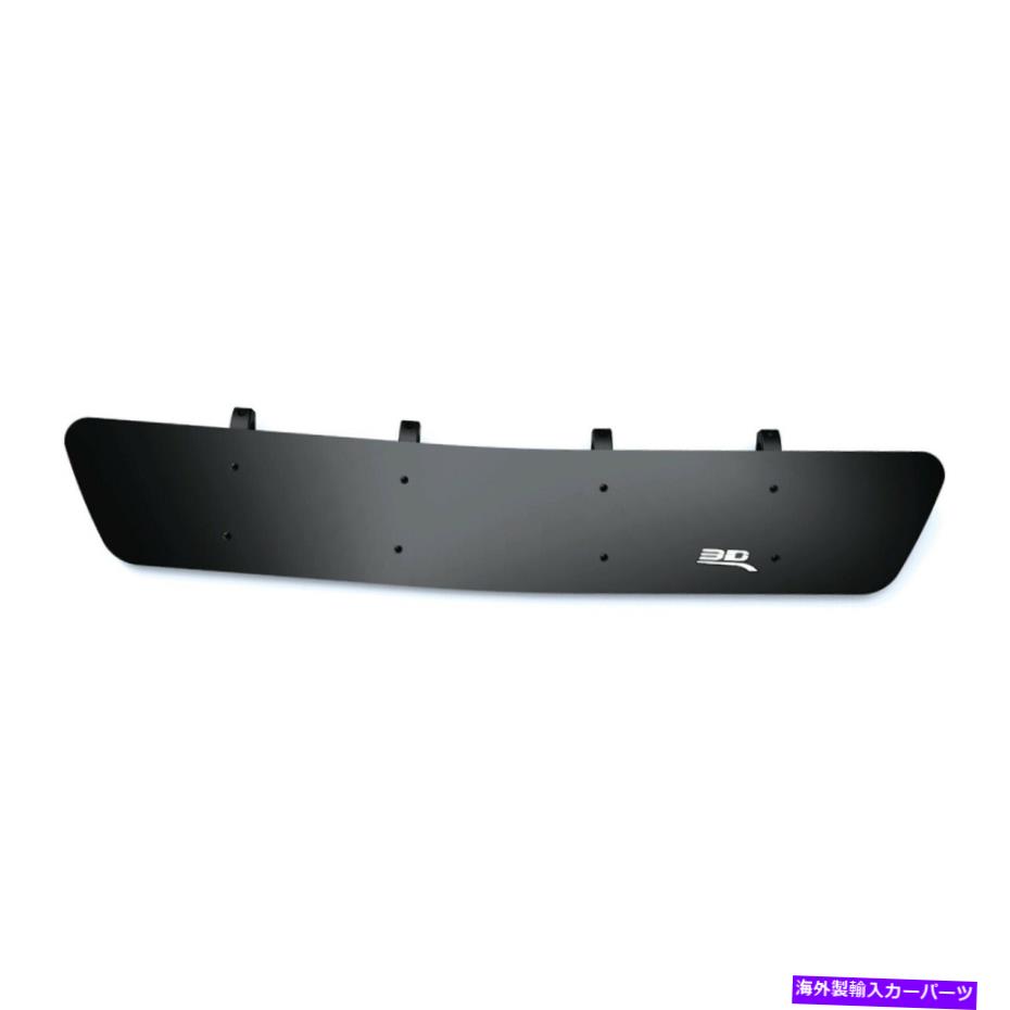 ルーフキャリア 3D MAXPIDER 6106Lルーフバスケットウィンドデフレクター 3D MAXpider 6106L Roof Basket Wind Deflector【並行輸入品】