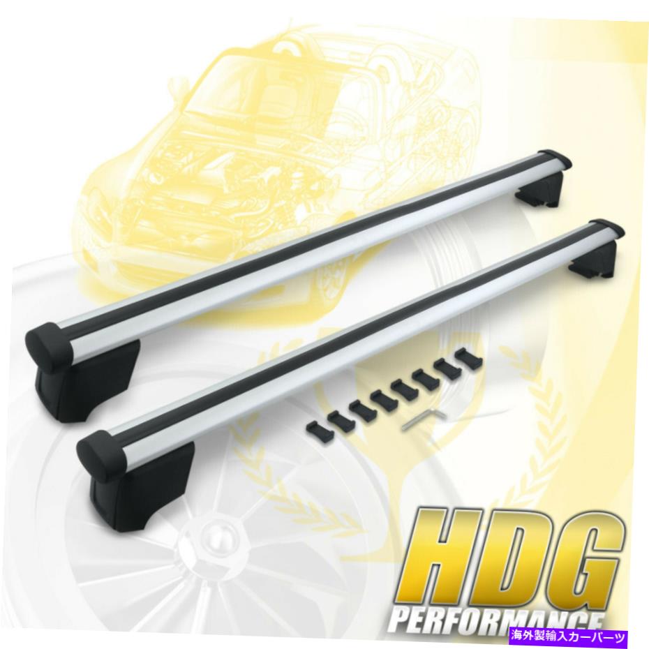 ルーフキャリア OEファクトリースタイルクロスバールーフラックトップマウントカーゴ荷物キャリア09-17 Q5 OE Factory Style Crossbar Roof Rack Top Mount Cargo Baggage Carrier For 09-17 Q5【並行輸入品】