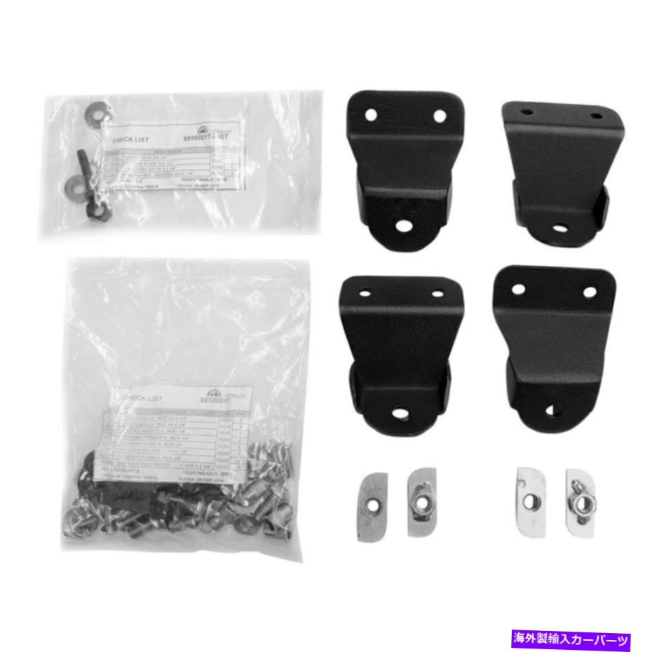 ルーフキャリア Go Rhino SRMシリーズ固定マウントキット Go Rhino SRM Series Fixed Mounting Kit【並行輸入品】