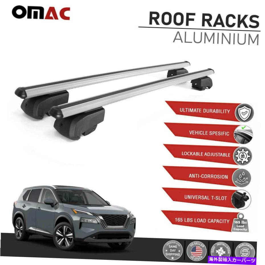 ルーフキャリア ルーフレールラックアルミニウムクロスバー荷物荷物キャリアMitsubishi RVR 2011-2021 Roof Rail Rack Aluminum Cross Bars Luggage Carrier For Mitsubishi RVR 2011-2021【並行輸入品】
