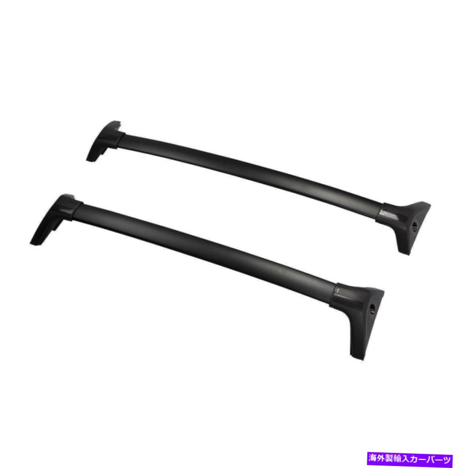 ルーフキャリア 19-2020のトヨタRAV4 OEスタイルルーフラッククロスバーブラック2PCS For 19-2020 Toyota RAV4 OE Style Roof Rack Cross Bars Black 2Pcs【並行輸入品】