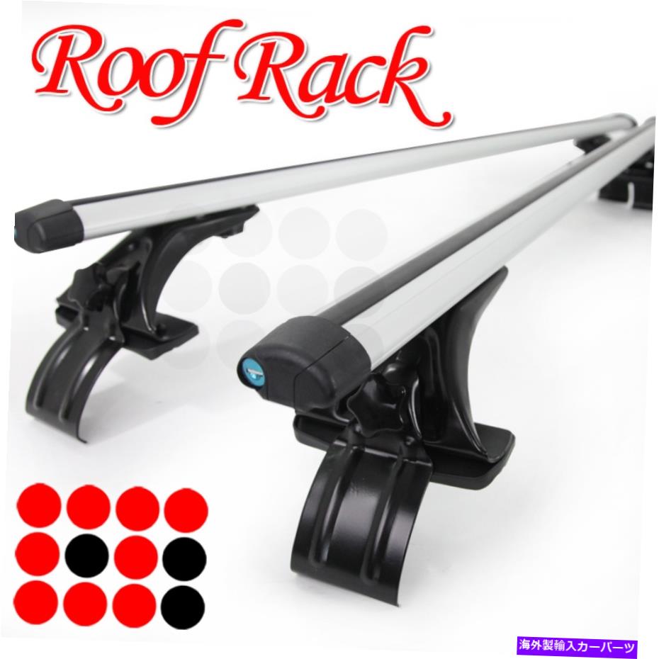 ルーフキャリア セダン窓枠マウントカーゴキャリア用のレールレストップルーフラッククロスバー Rail-LessTop Roof Rack Cross Bars For Sedan Window Frame Mount Cargo Carrier【並行輸入品】