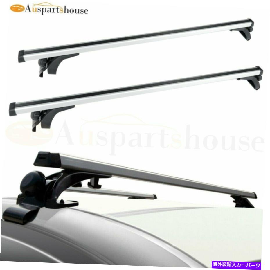 ルーフキャリア 2019 GMCのルーフラッククロスバーYukon Chevrolet Tahoe Suburban 5.3L 6.2Lシルバー Roof Rack Cross Bar For 2019 GMC Yukon Chevrolet Tahoe Suburban 5.3L 6.2L Silver【並行輸入品】