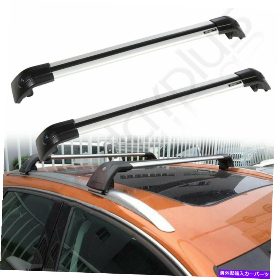 ルーフキャリア ヒュンダイサンタフェクロスバー2013-2017貨物バーセットアルミニウムのルーフラック Roof Rack NEW For Hyundai Santa Fe Cross Bar 2013-2017 Cargo bar Set Aluminum【並行輸入品】