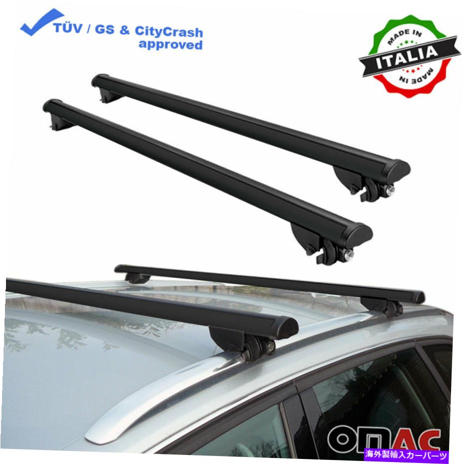 ルーフキャリア ルーフラッククロスバークロスレールブラックメルセデスEクラスエステートS213 2017-2021 Roof Rack Cross Bars Cross Rail Black For Mercedes E Class Estate S213 2017-2021【並行輸入品】