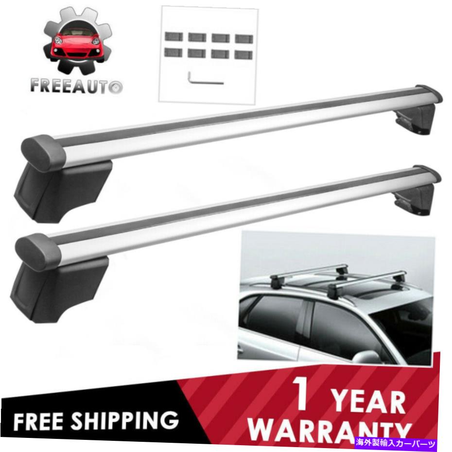 ルーフキャリア 2x荷物キャリア165ポンドトップルーフラッククロスバーキット2007-2016 Audi Q5 2X Luggage Carrier 165LBS Top Roof Rack Cross Bars Kit For 2007-2016 Audi Q5【並行輸入品】
