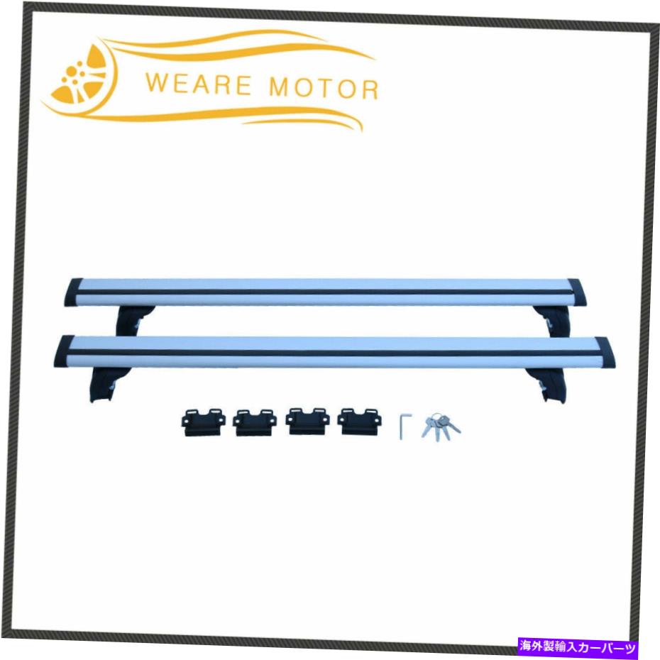 ルーフキャリア ペアルーフラッククロスバー2007-2015 Audi Q7（4L）の荷物キャリアシルバー Pair Roof Rack Cross Bars Luggage Carrier Silver For 2007-2015 Audi Q7 (4L)【並行輸入品】 50,556円