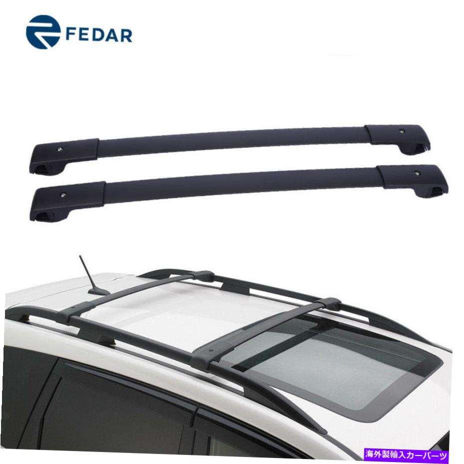 ルーフキャリア 2014-2018 Subaru Foresterのルーフラッククロスバー貨車荷車荷物ラック Roof Rack Cross Bar Cargo Carrier Luggage Rack For 2014-2018 Subaru Forester【並行輸入品】