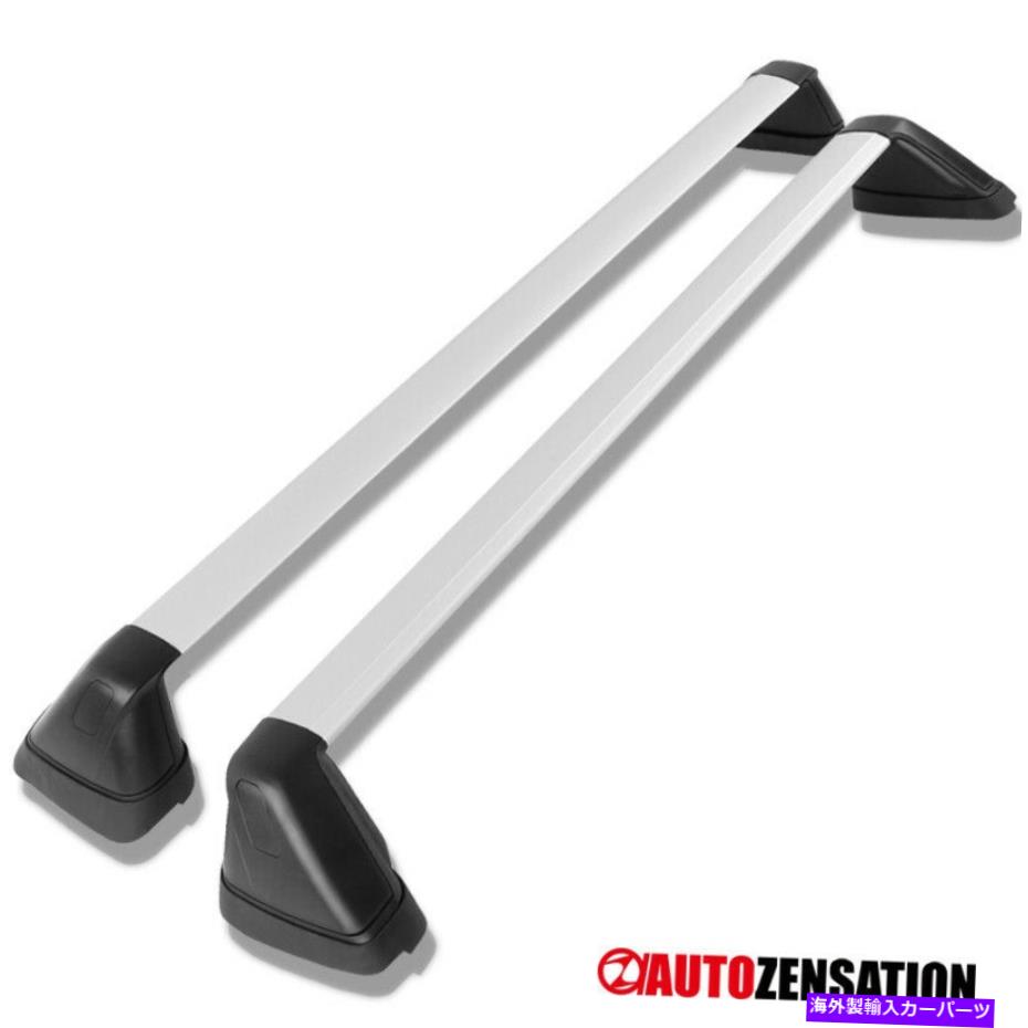 ルーフキャリア フィット2008-2014スバルWRXインプレザクロムクロスバールーフラックレールキャリア Fit 2008-2014 Subaru WRX Impreza Chrome Cross Bars Roof Rack Rail Carrier【並行輸入品】 49,632円