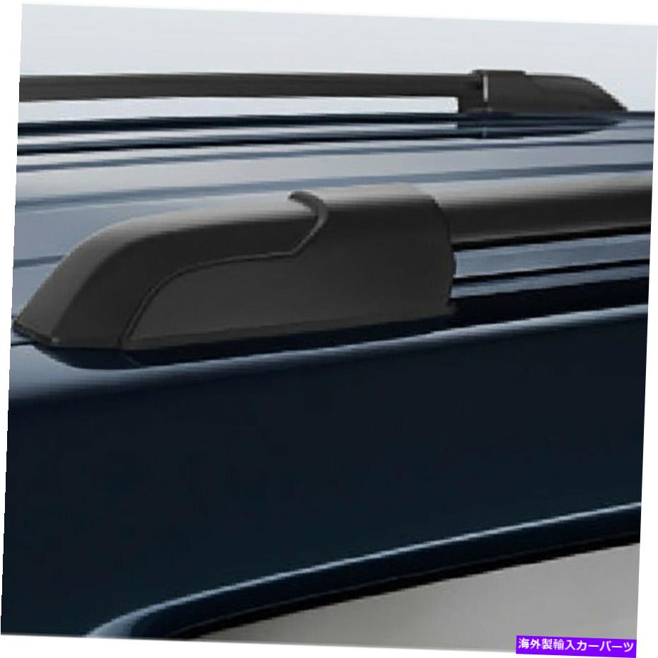 ルーフキャリア 1ペアブラックアルミニウムルーフラックトップサイドレールは09-15ホンダパイロット用キャリー 1 Pair Black Aluminum Roof Rack Top Side Rails Carries For 09-15 Honda Pilot【並行輸入品】