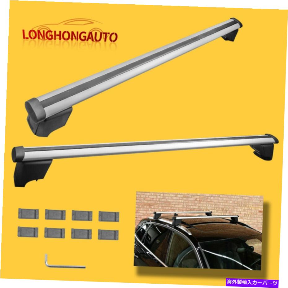 ルーフキャリア 165ポンドアルミニウム荷物ルーフラッククロスバートップレール2007-2016アウディQ5 Q7 165lbs Aluminum Luggage Roof Rack Cross Bar Top Rail For 2007-2016 Audi Q5 Q7【並行輸入品】 51,612円