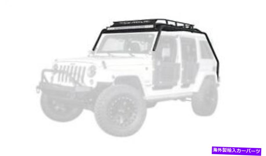 ルーフキャリア 2007-2018のボディアーマー4x4ラングラーフロントガラスライトバーJK-6126 BODY ARMOR 4x4 For 2007-2018 WRANGLER WINDSHIELD LIGHT BAR JK-6126【並行輸入品】