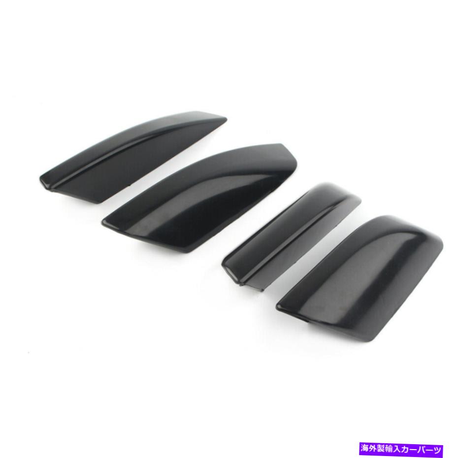 ルーフキャリア トヨタ4runner N210 03-09のブラックルーフラックレールエンドカバーシェル交換 Black Roof Rack Rail End Cover Shell Replacement For Toyota 4Runner N210 03-09【並行輸入品】