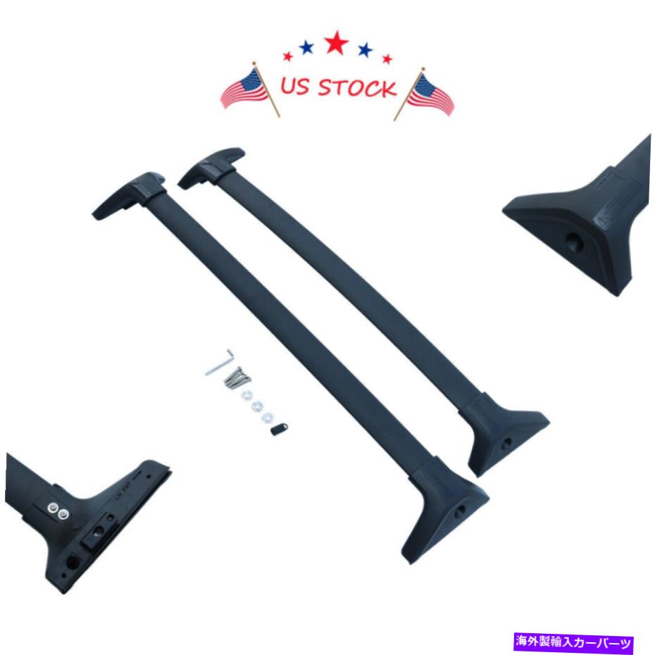 ルーフキャリア 2019-2020トヨタRAV4アルミニウムUSAの新しい手荷物ルーフラッククロスバーキャリア New Baggage Roof Rack Cross Bar Carrier For 2019-2020 Toyota RAV4 Aluminium USA【並行輸入品】
