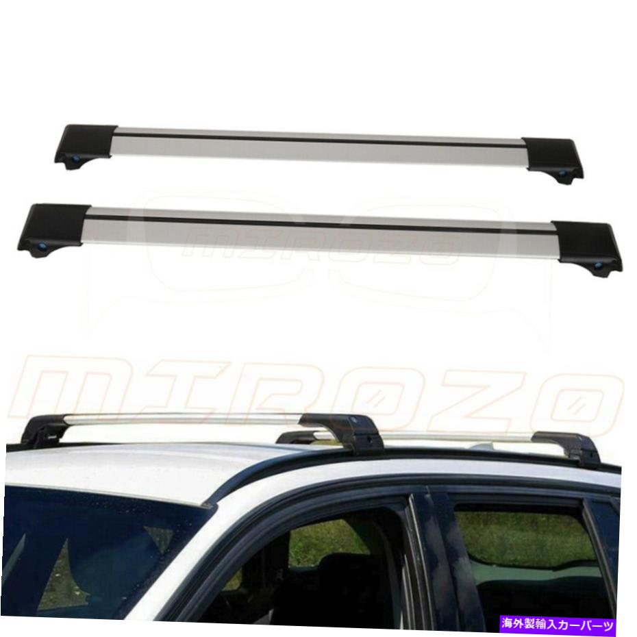 ルーフキャリア 2005-2013 BMW X5ルーフラッククロスバーキャリアクロスバー貨物鉄道キャリア Fits 2005-2013 BMW X5 Roof Rack Cross Bars Carrier Cross Bar cargo rail carrier【並行輸入品】