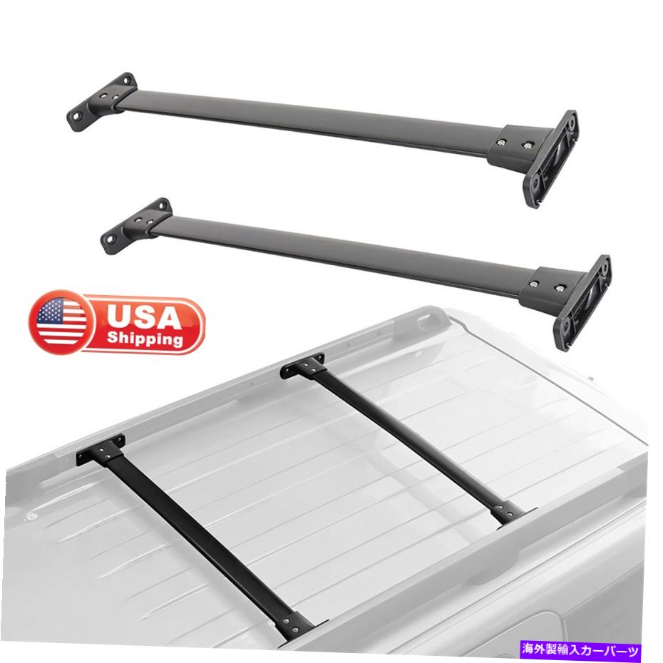 ルーフキャリア 日産パスファインダーのためのブラックカールーフラッククロスバー荷物キャリア2005-2012 US Black Car Roof Rack Cross Bar Luggage Carrier For Nissan Pathfinder 2005-2012 US【並行輸入品】