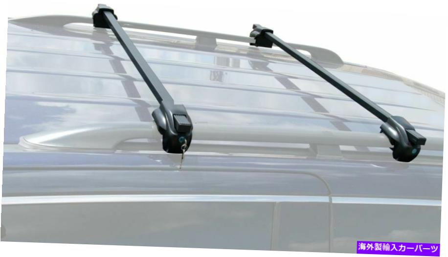 ルーフキャリア Brightlines Steel Locking CrossBarsルーフラック98-04 ISUZU RODEOに互換性のあるルーフラック BRIGHTLINES Steel Locking Crossbars Roof Racks Compatible For 98-04 Isuzu Rodeo【並行輸入品】