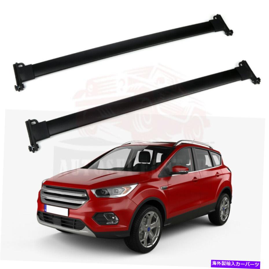 ルーフキャリア フォードエスケープ2008-2012カーゴクロスバーのルーフラックキャリアセットボルトオンスタイル Roof Rack Carrier Set Bolt-On Style For Ford Escape 2008-2012 Cargo Cross Bars【並行輸入品】